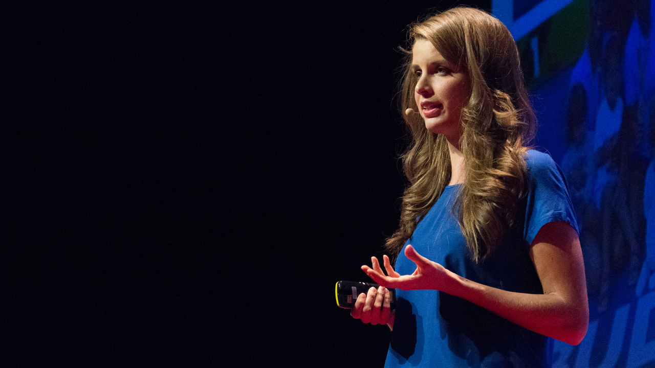Stumpf kata előad a TEDxYouth színpadán